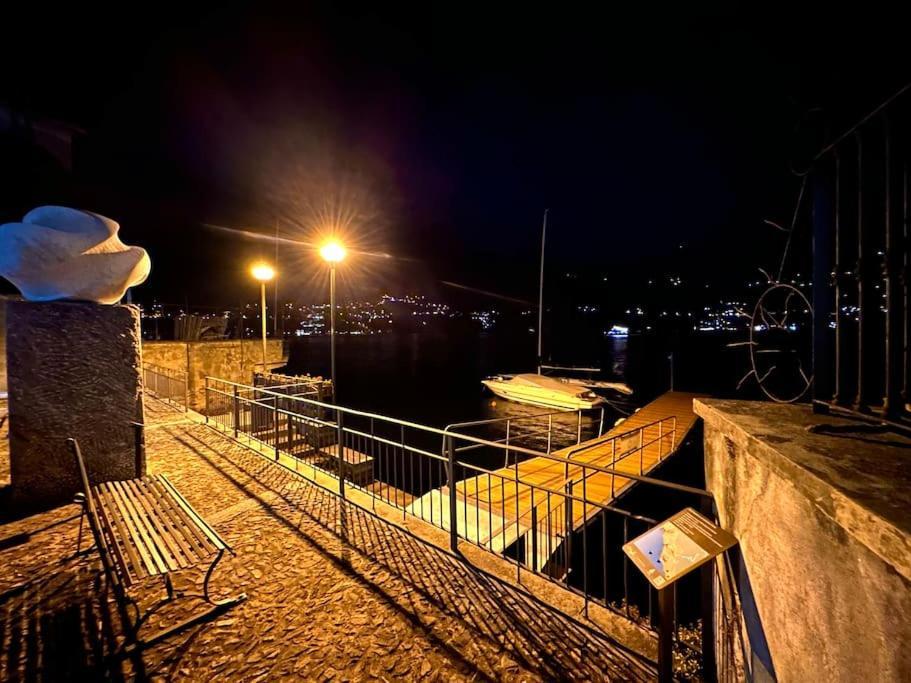 Romantic Home Stone With Amazing View Lake Of Como And Oleandra Laglio Dış mekan fotoğraf