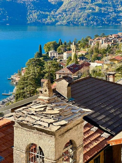 Romantic Home Stone With Amazing View Lake Of Como And Oleandra Laglio Dış mekan fotoğraf