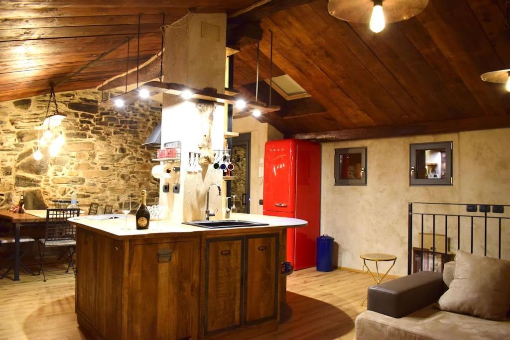 Romantic Home Stone With Amazing View Lake Of Como And Oleandra Laglio Dış mekan fotoğraf