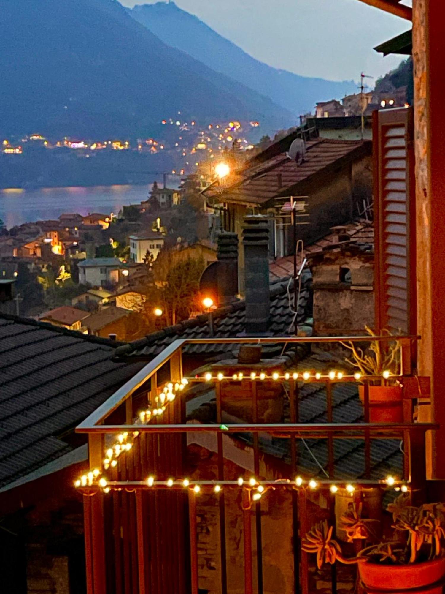 Romantic Home Stone With Amazing View Lake Of Como And Oleandra Laglio Dış mekan fotoğraf